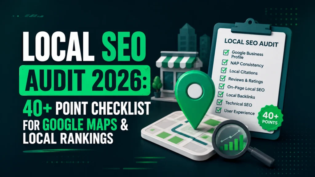 Local SEO Audit 2026 Checklist