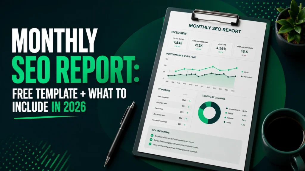 Monthly SEO Report