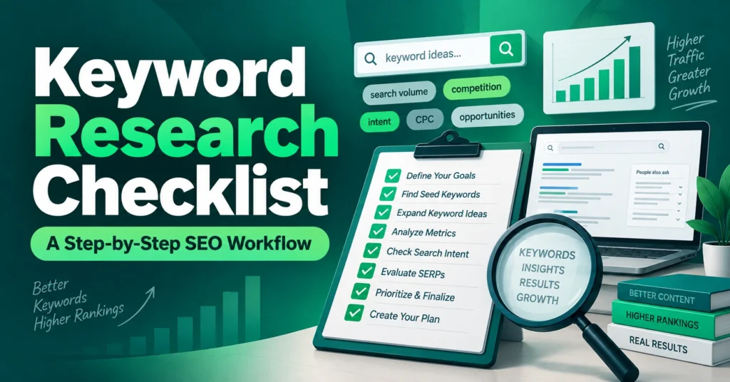 Keyword Research Checklist